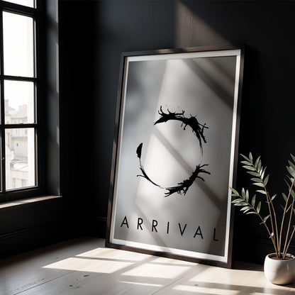 Flex Designs Poster Arrival Minimalist 5 x 7" Home Goods - Movie 2016 Movie Poster