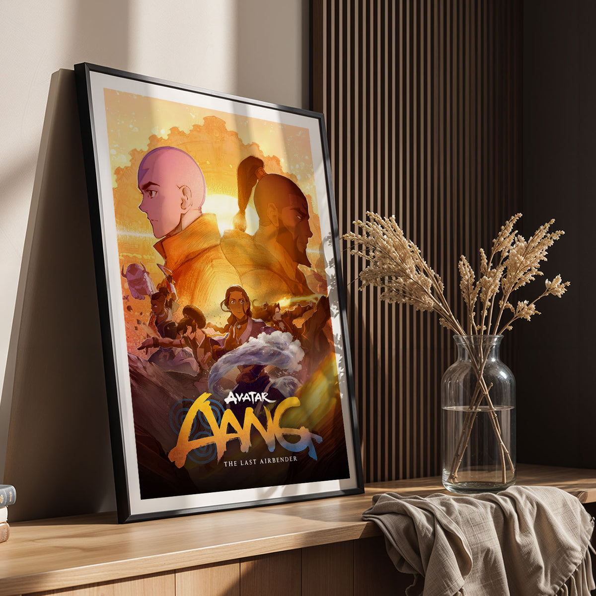 Flex Designs Poster Avatar Aang The Last Airbender Cartoon 11 x 17" Home Goods - TV Show 2026 TV Show Poster