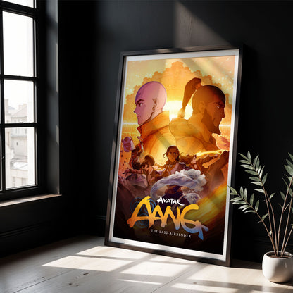 Flex Designs Poster Avatar Aang The Last Airbender Cartoon 5 x 7" Home Goods - TV Show 2026 TV Show Poster