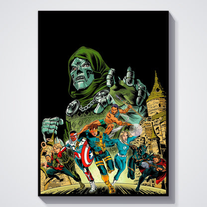 Flex Designs Poster Avengers Doomsday Cartoon 11 x 17" Home Goods - Movie 2026 Movie Poster