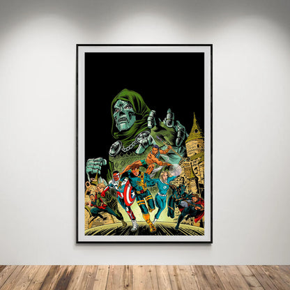Flex Designs Poster Avengers Doomsday Cartoon 5 x 7" Home Goods - Movie 2026 Movie Poster