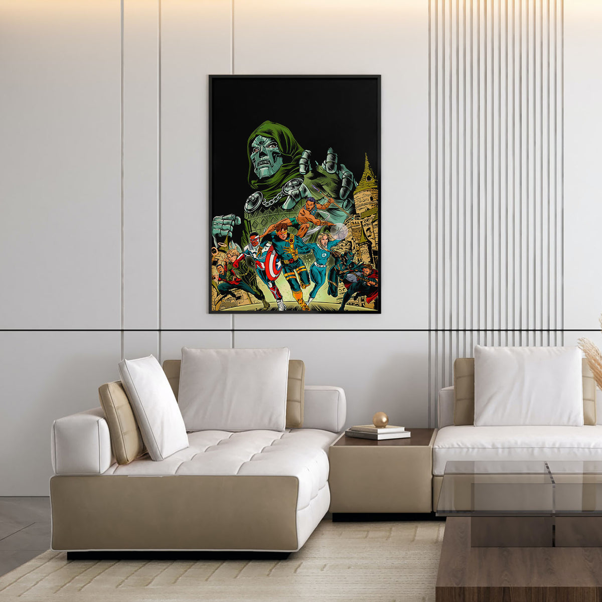 Flex Designs Poster Avengers Doomsday Cartoon 11 x 17" Home Goods - Movie 2026 Movie Poster
