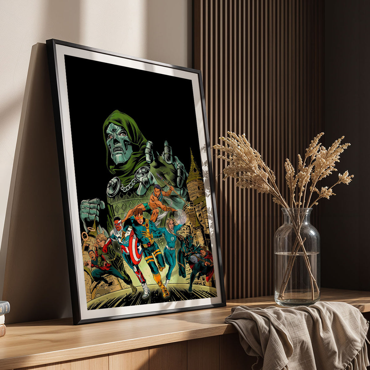 Flex Designs Poster Avengers Doomsday Cartoon 11 x 17" Home Goods - Movie 2026 Movie Poster