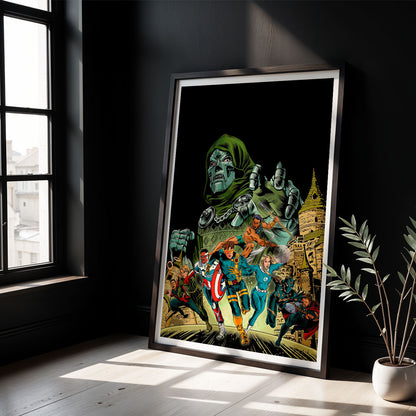Flex Designs Poster Avengers Doomsday Cartoon 5 x 7" Home Goods - Movie 2026 Movie Poster