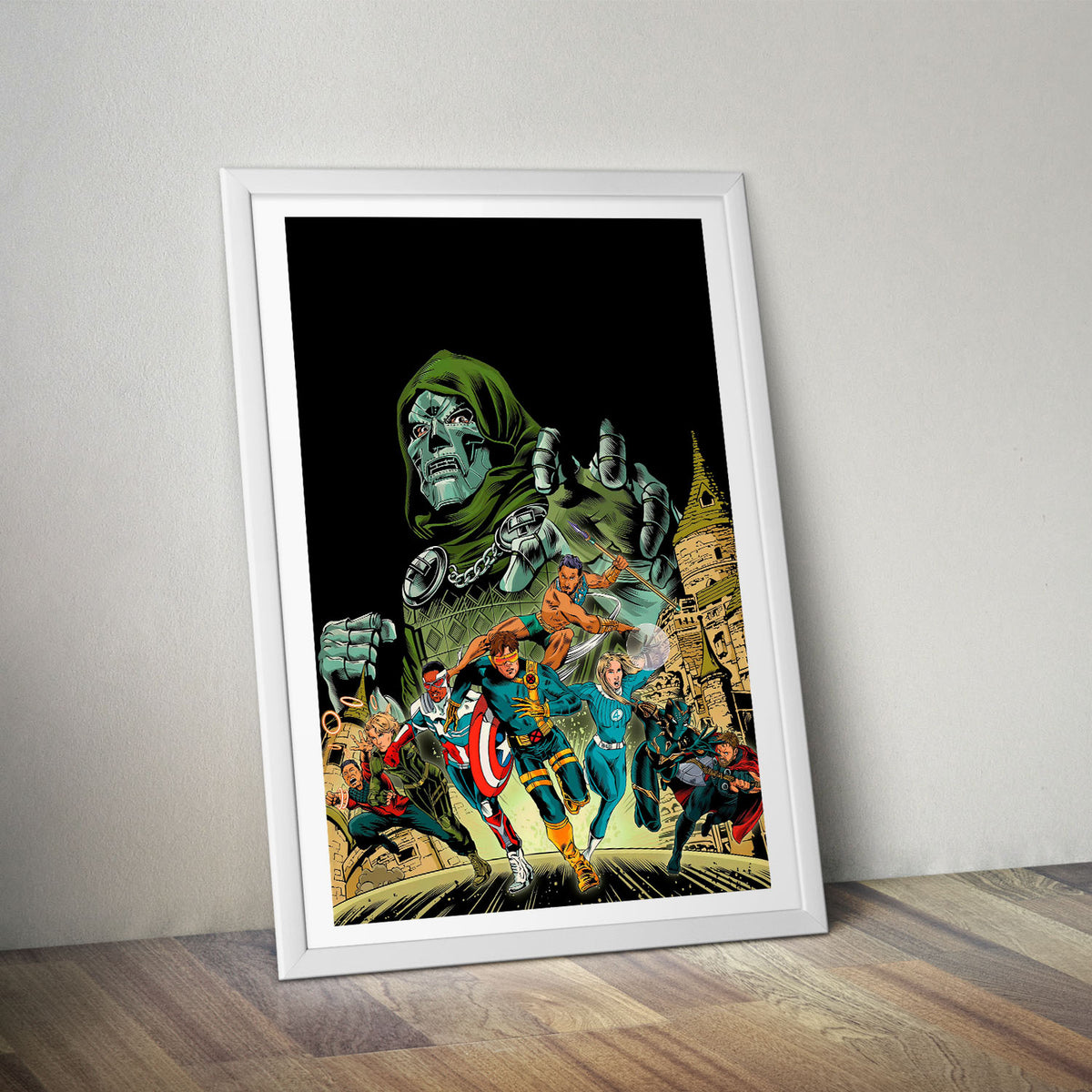 Flex Designs Poster Avengers Doomsday Cartoon 5 x 7" Home Goods - Movie 2026 Movie Poster