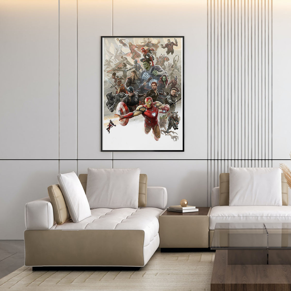 Flex Designs Poster Avengers- Endgame Cinematic 11 x 17" Home Goods - Movie 2019 Movie Poster