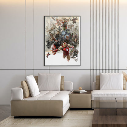 Flex Designs Poster Avengers- Endgame Cinematic 11 x 17" Home Goods - Movie 2019 Movie Poster