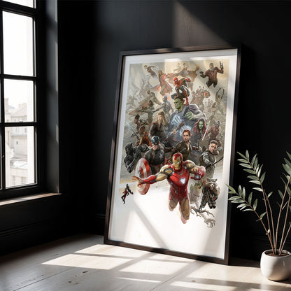 Flex Designs Poster Avengers- Endgame Cinematic 5 x 7" Home Goods - Movie 2019 Movie Poster