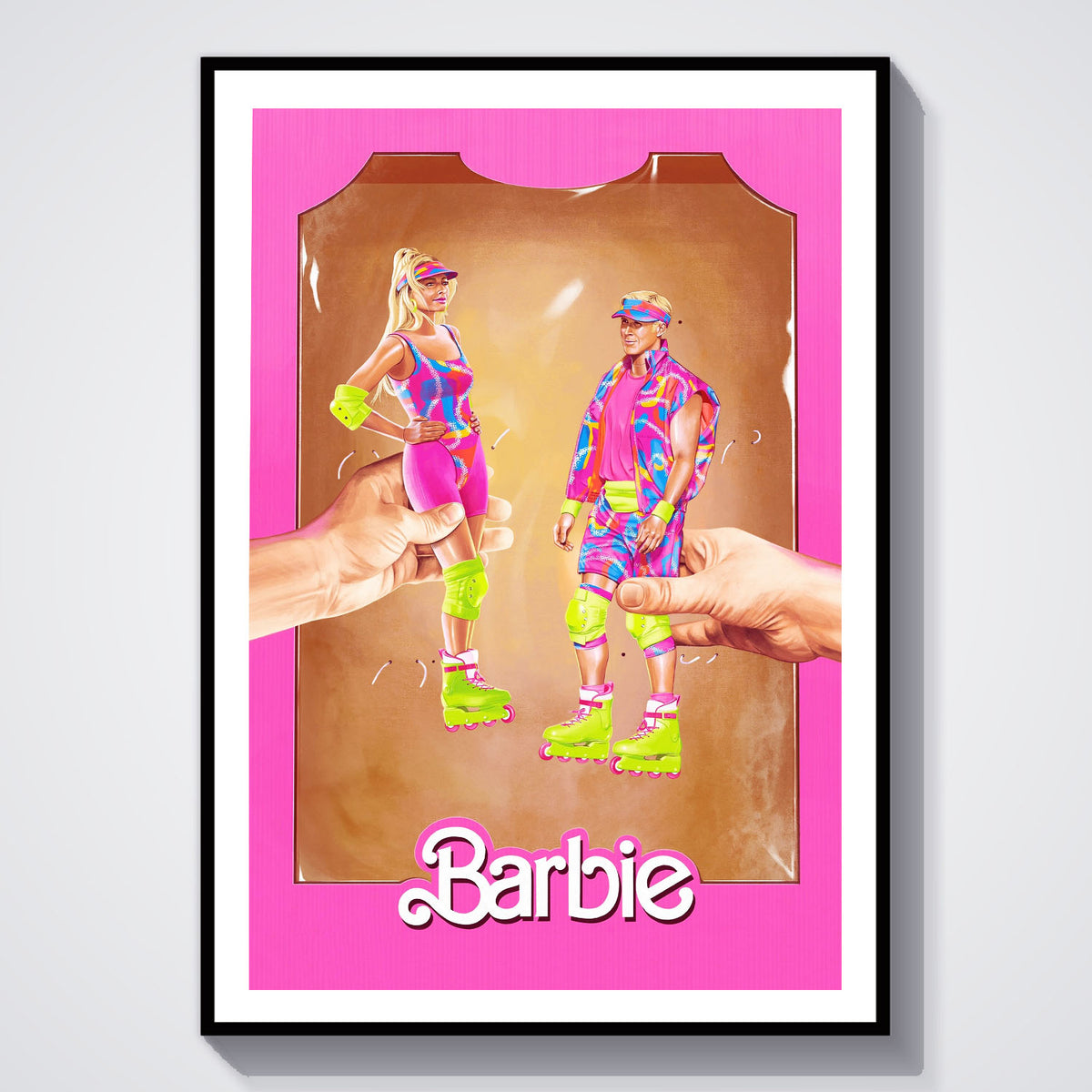 Flex Designs Poster Barbie Cartoon 5 x 7" Home Goods - Movie 2023 Movie Poster