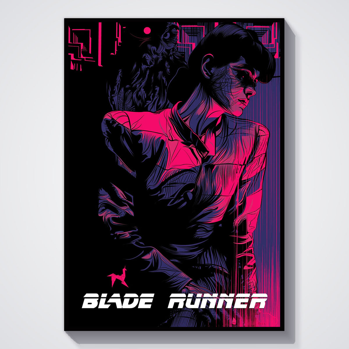 Flex Designs Poster Blade Runner Sketch 11 x 17" Home Goods - Movie 1982 Movie Poster