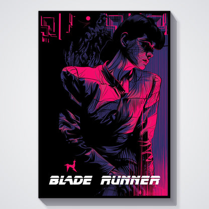 Flex Designs Poster Blade Runner Sketch 11 x 17" Home Goods - Movie 1982 Movie Poster