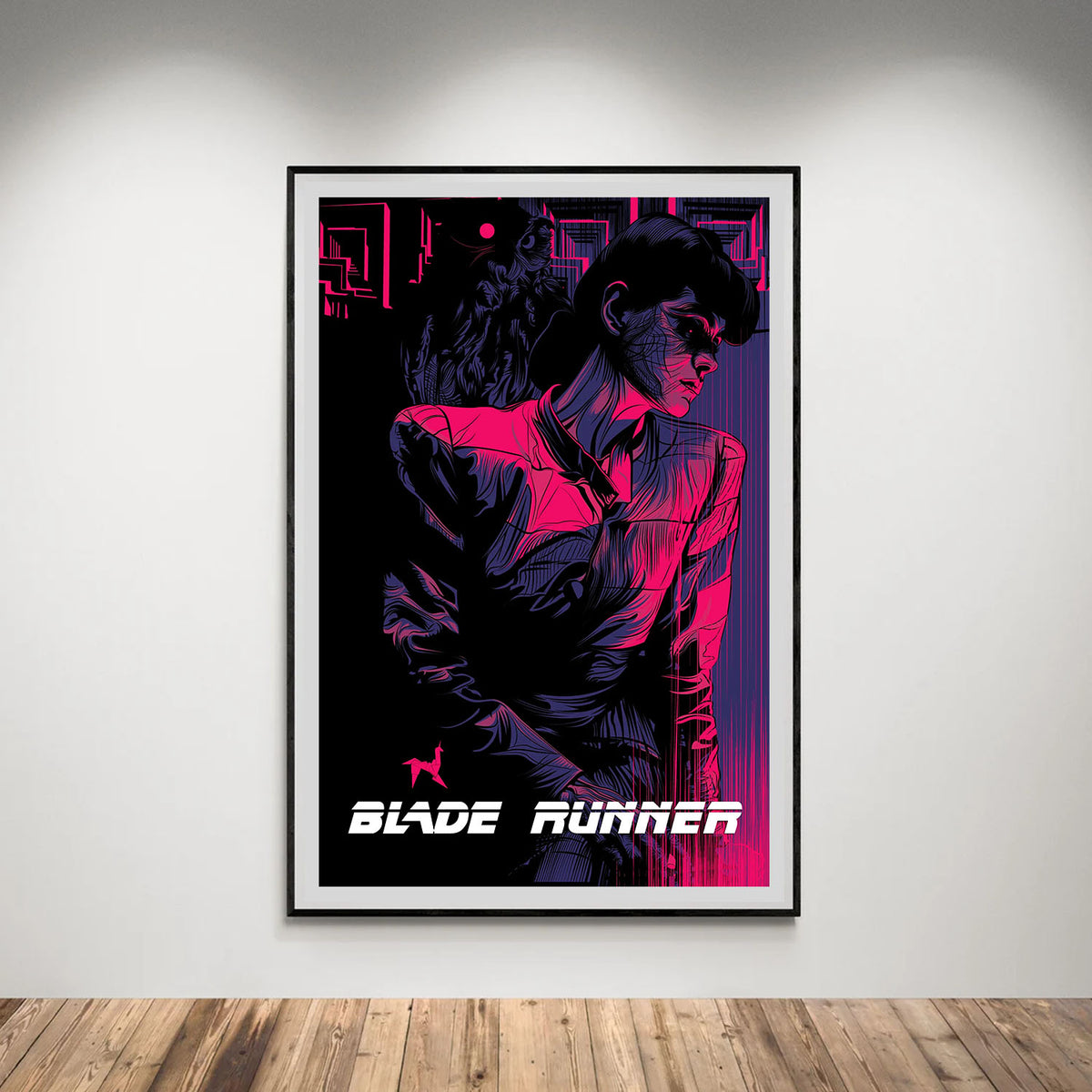 Flex Designs Poster Blade Runner Sketch 5 x 7" Home Goods - Movie 1982 Movie Poster
