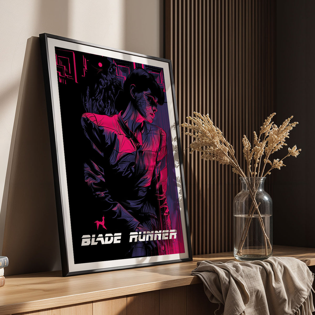 Flex Designs Poster Blade Runner Sketch 11 x 17" Home Goods - Movie 1982 Movie Poster