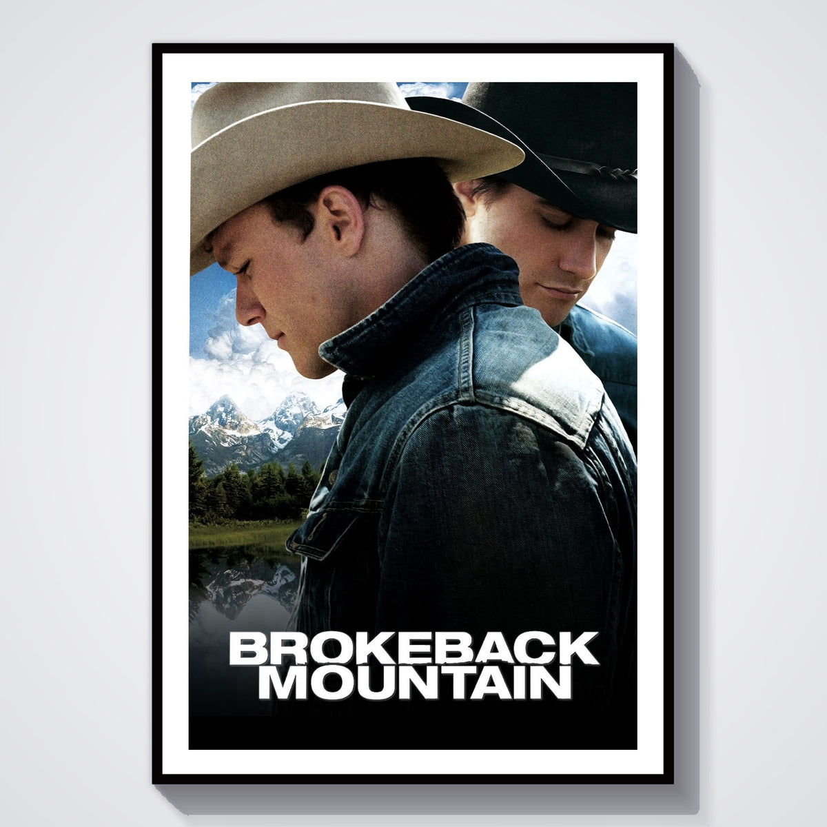 Flex Designs Poster Brokeback Mountain 5 x 7" Home Goods - Movie 2005 Movie Poster