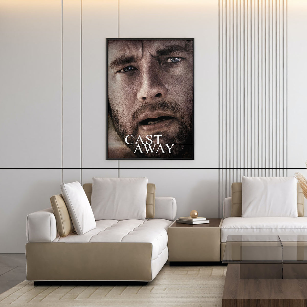 Flex Designs Poster Cast Away Theatrical 11 x 17" Home Goods - Movie 2000 Movie Poster