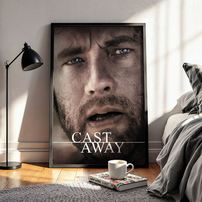 Flex Designs Poster Cast Away Theatrical 11 x 17" Home Goods - Movie 2000 Movie Poster