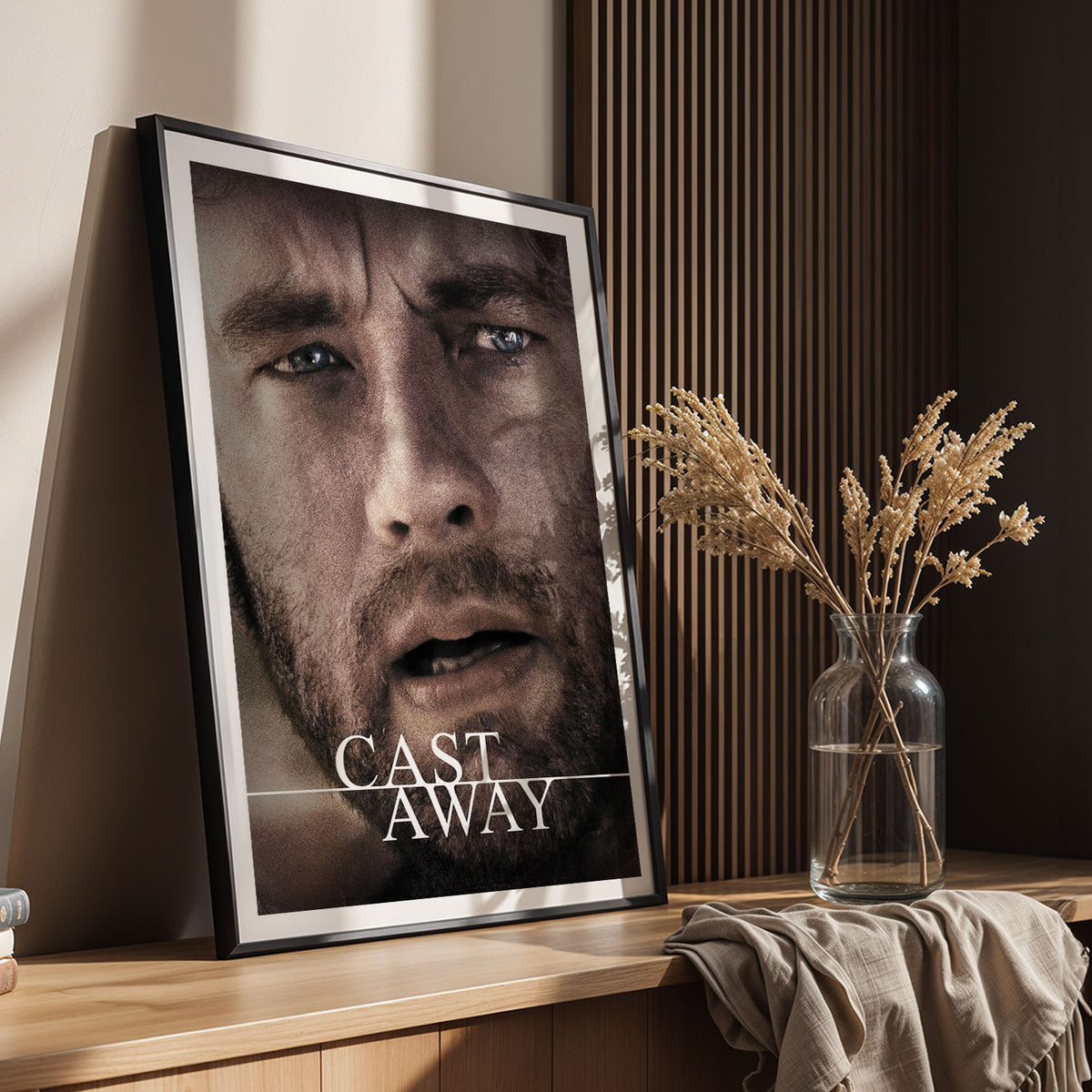 Flex Designs Poster Cast Away Theatrical 11 x 17" Home Goods - Movie 2000 Movie Poster