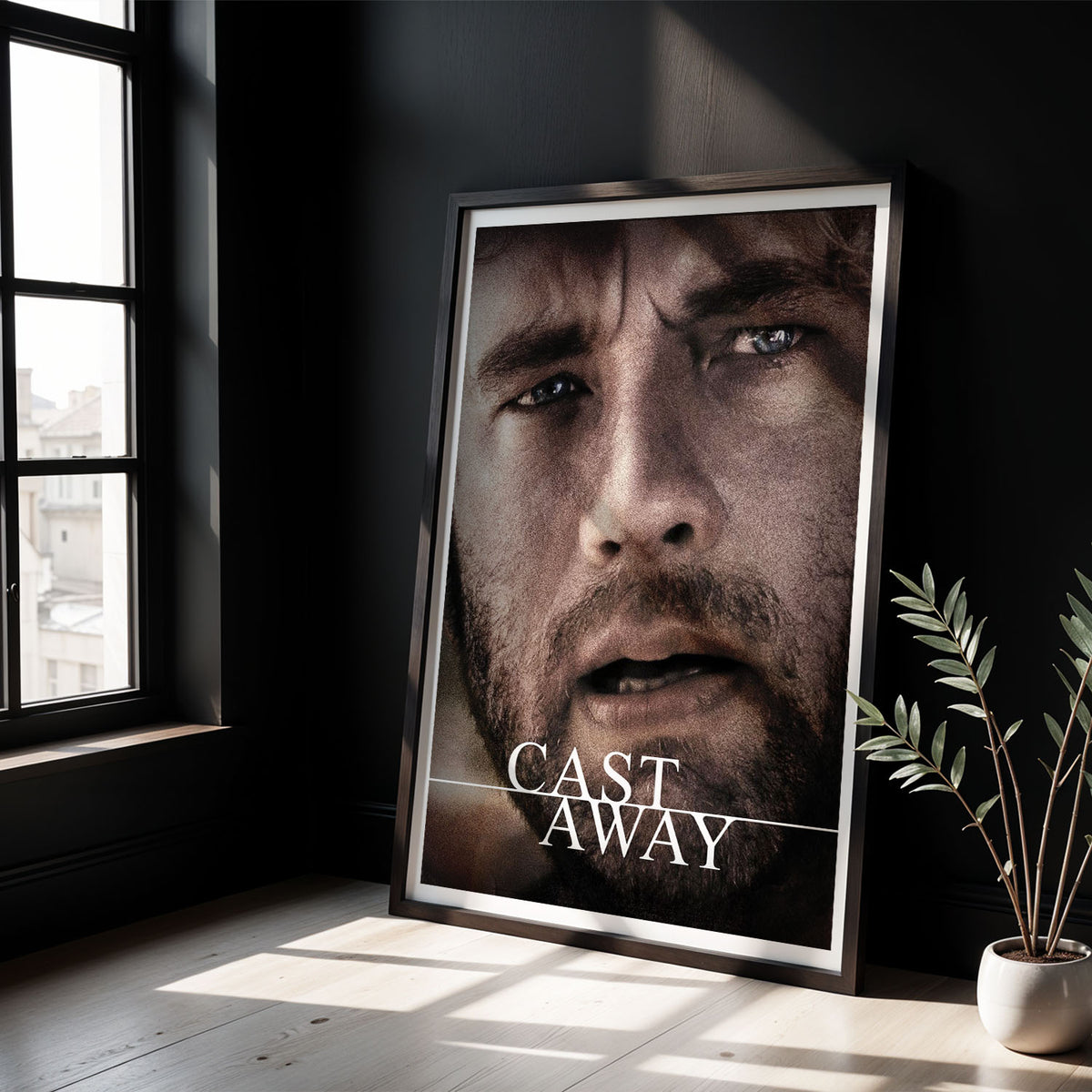 Flex Designs Poster Cast Away Theatrical 5 x 7" Home Goods - Movie 2000 Movie Poster