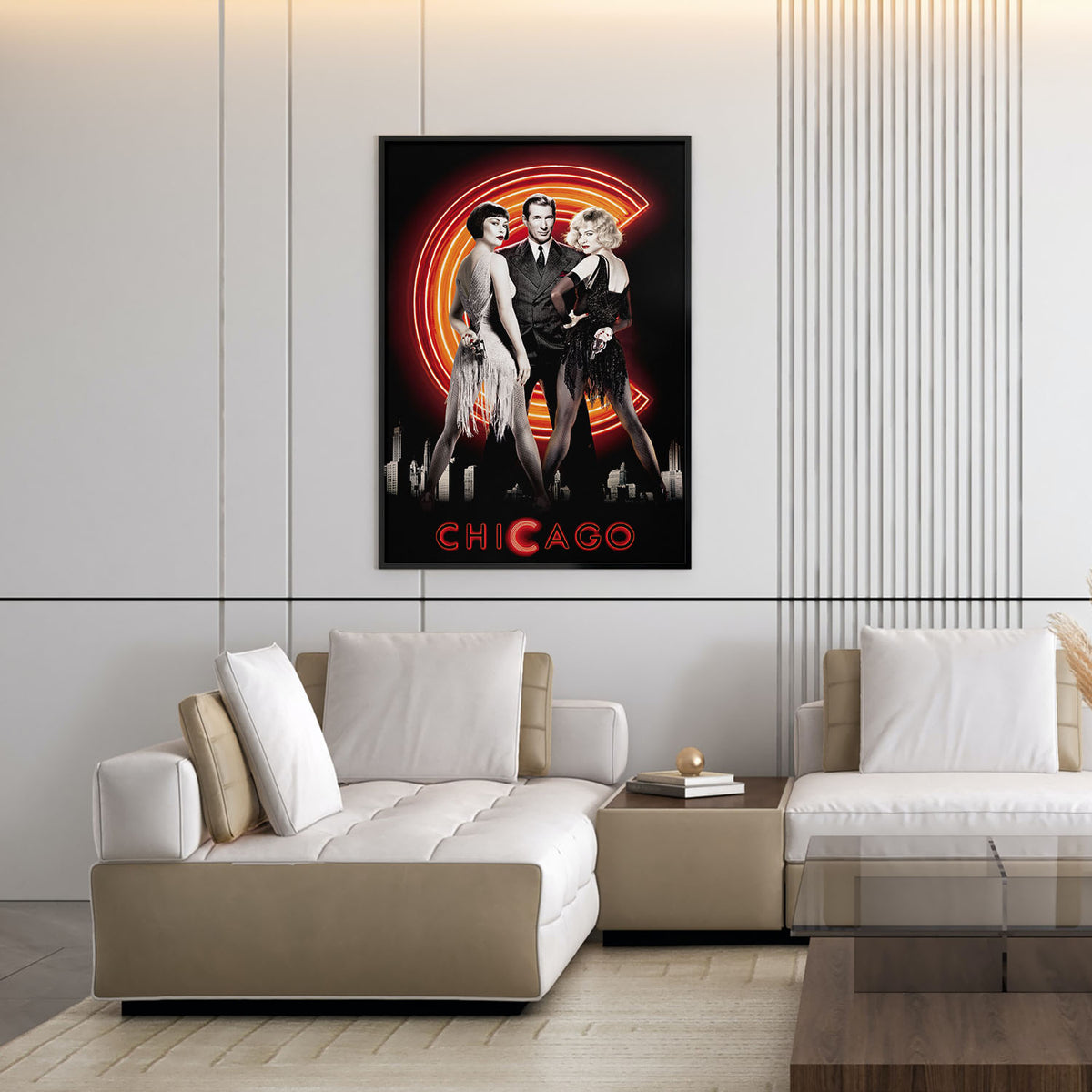 Flex Designs Poster Chicago 11 x 17" Home Goods - Movie 2002 Movie Poster