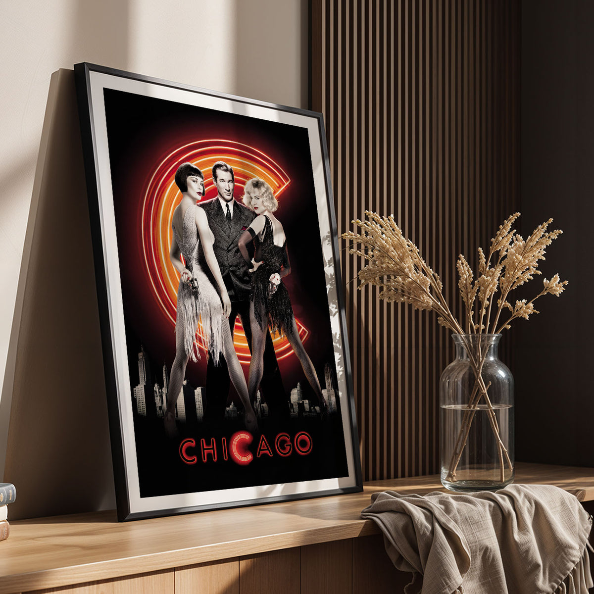 Flex Designs Poster Chicago 11 x 17" Home Goods - Movie 2002 Movie Poster