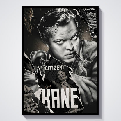 Flex Designs Poster Citizen Kane Sketch 11 x 17" Home Goods - Movie 1941 Movie Poster