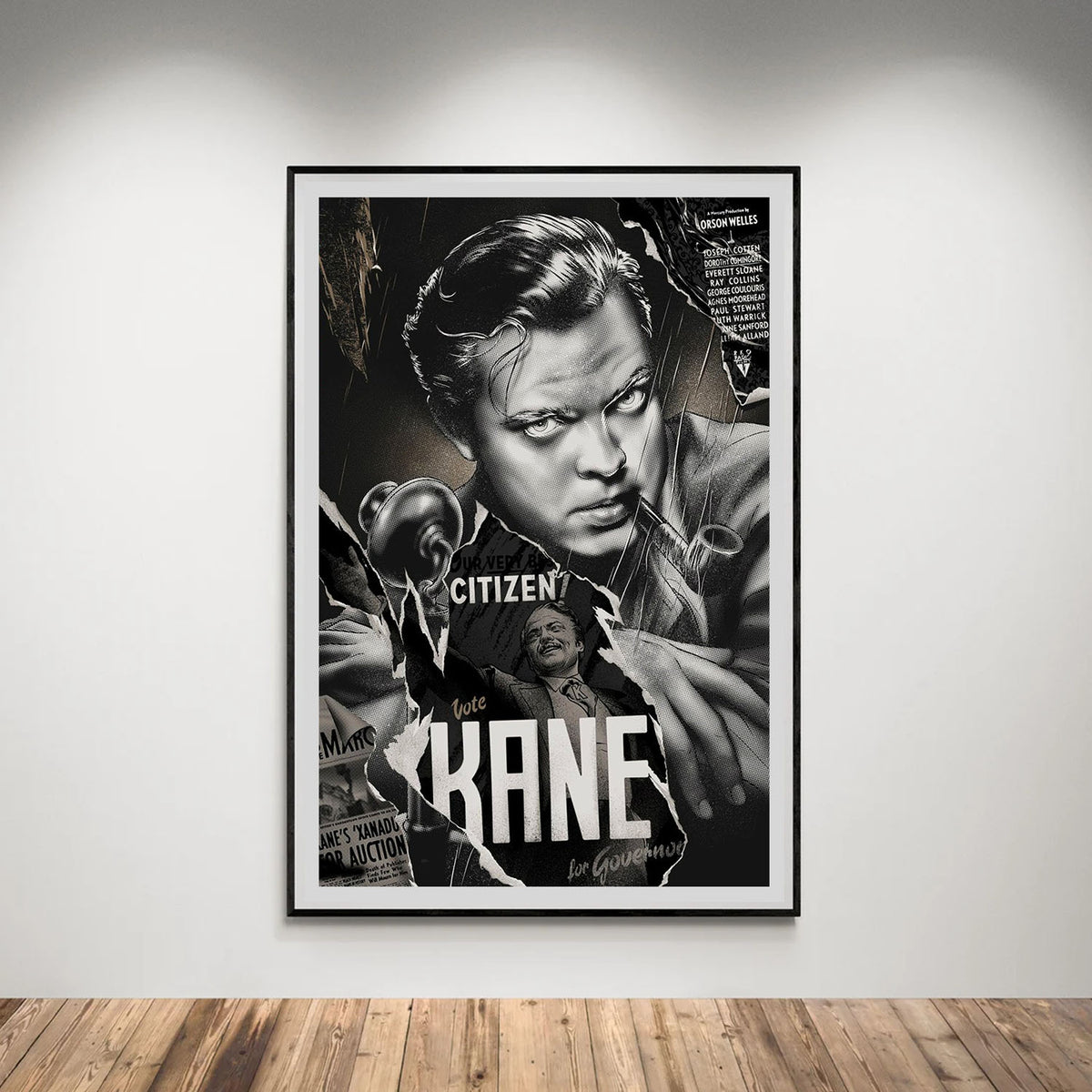 Flex Designs Poster Citizen Kane Sketch 5 x 7" Home Goods - Movie 1941 Movie Poster