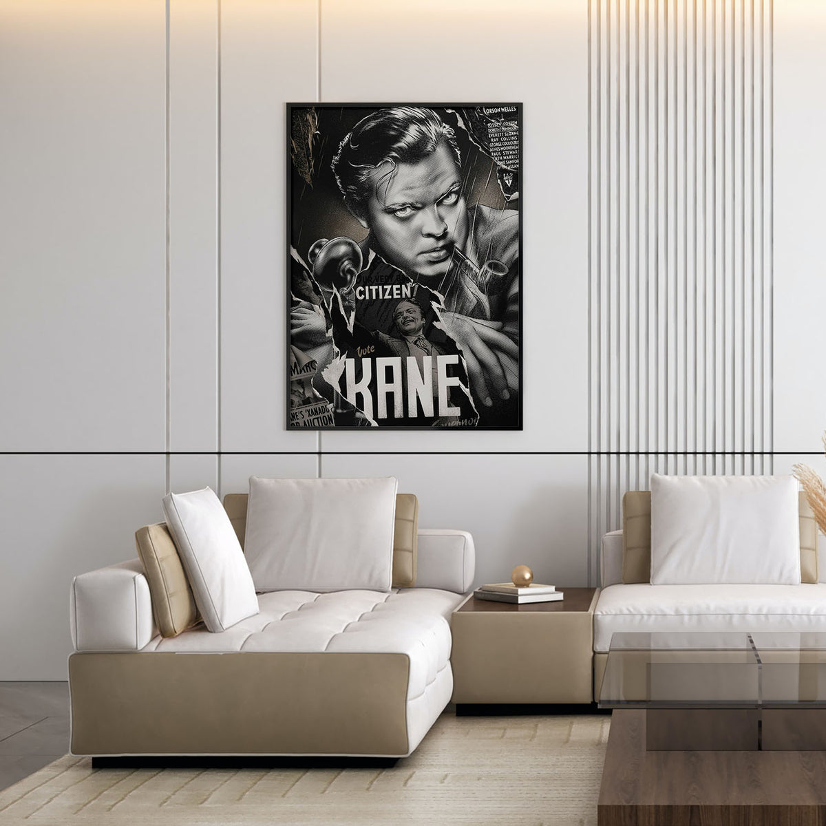Flex Designs Poster Citizen Kane Sketch 11 x 17" Home Goods - Movie 1941 Movie Poster