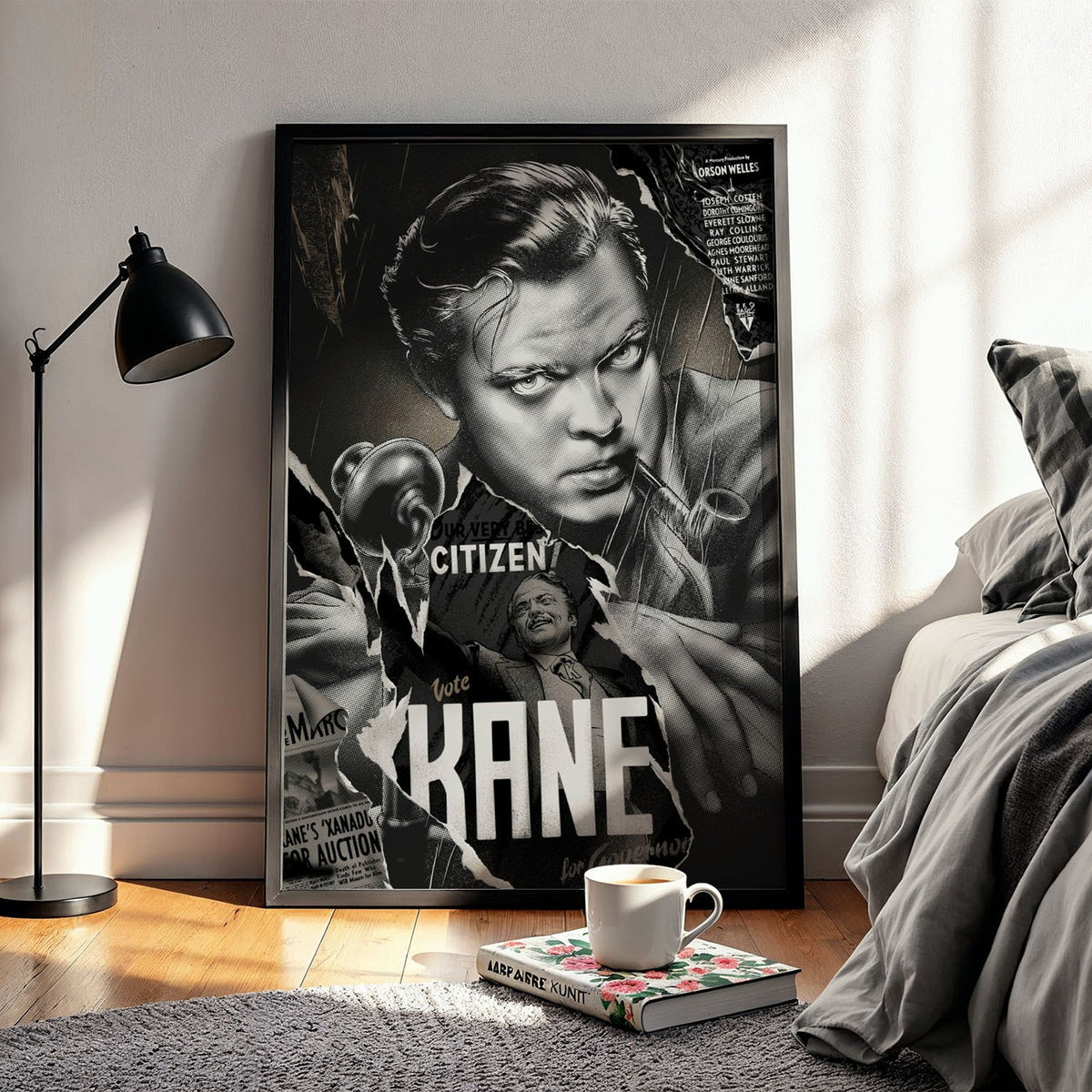 Flex Designs Poster Citizen Kane Sketch 11 x 17" Home Goods - Movie 1941 Movie Poster