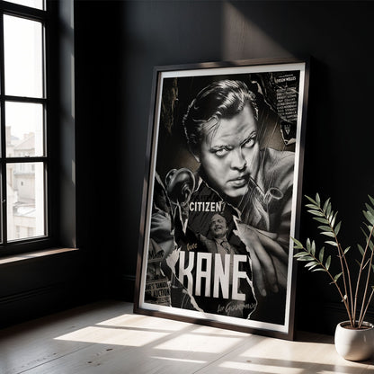 Flex Designs Poster Citizen Kane Sketch 5 x 7" Home Goods - Movie 1941 Movie Poster