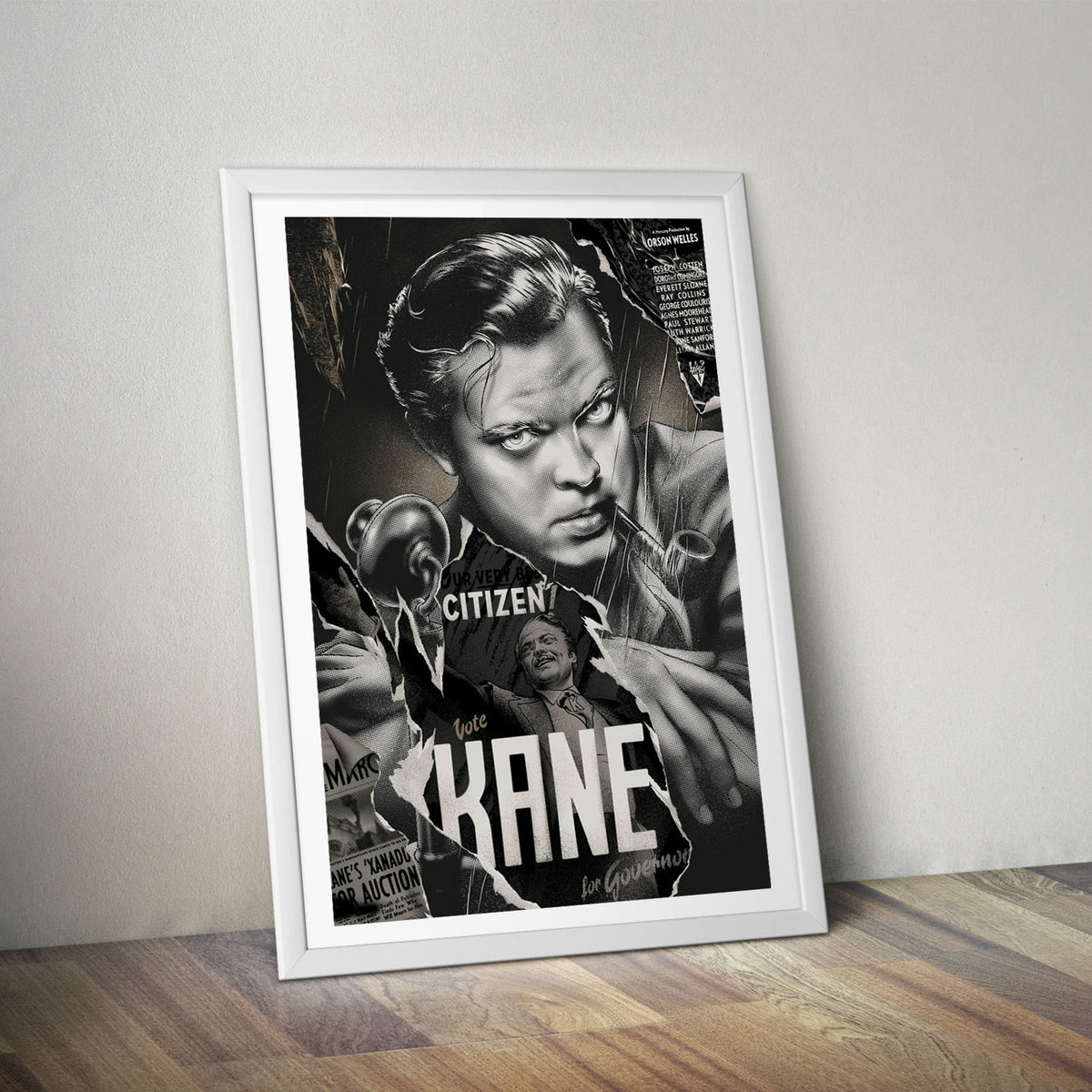Flex Designs Poster Citizen Kane Sketch 5 x 7" Home Goods - Movie 1941 Movie Poster