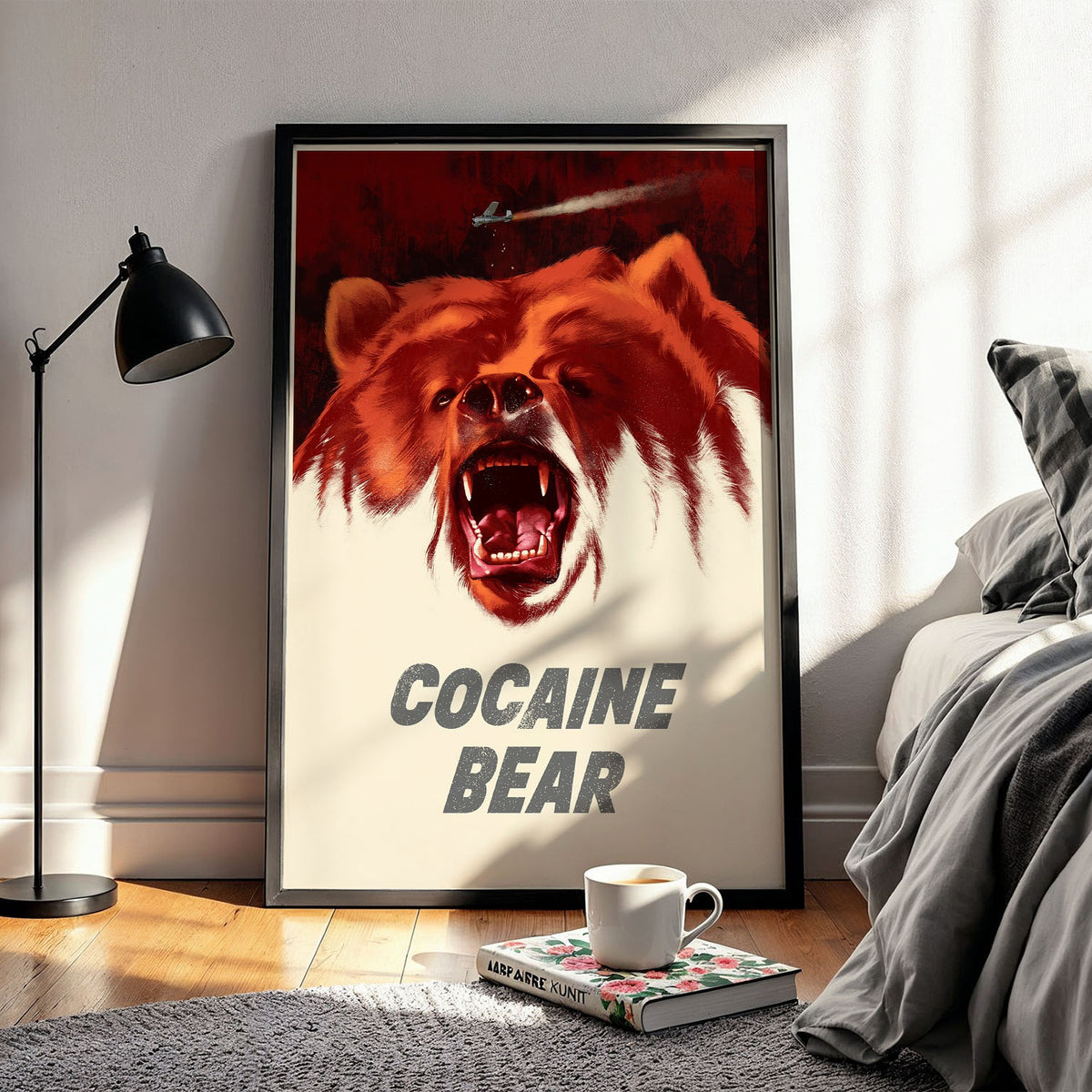 Flex Designs Poster Cocaine Bear 11 x 17" Home Goods - Movie 2023 Movie Poster