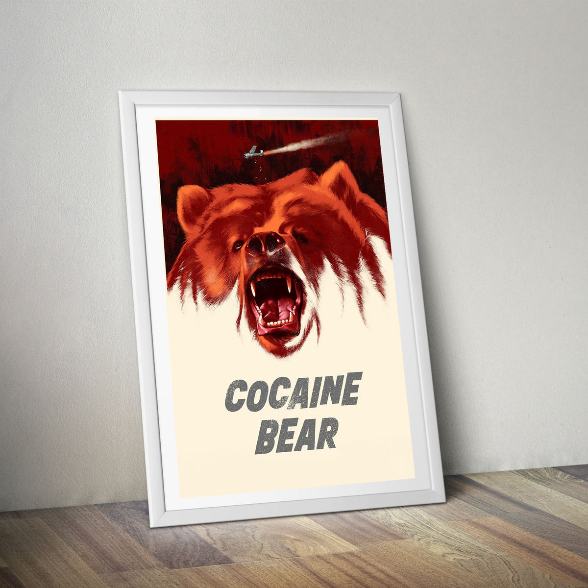 Flex Designs Poster Cocaine Bear 5 x 7" Home Goods - Movie 2023 Movie Poster