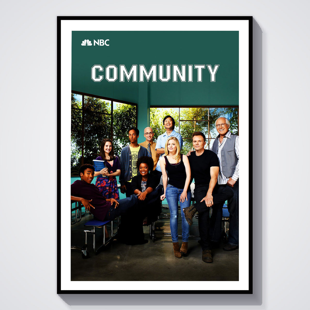 Flex Designs Poster Community 5 x 7" Home Goods - TV Show 2009 TV Show Poster