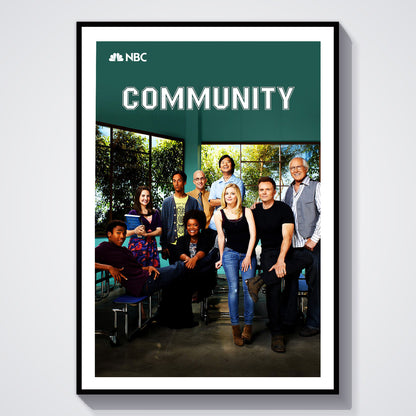 Flex Designs Poster Community 5 x 7" Home Goods - TV Show 2009 TV Show Poster
