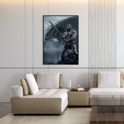 Flex Designs Poster Conan the Barbarian Textless 11 x 17" Home Goods - Movie 1982 Movie Poster