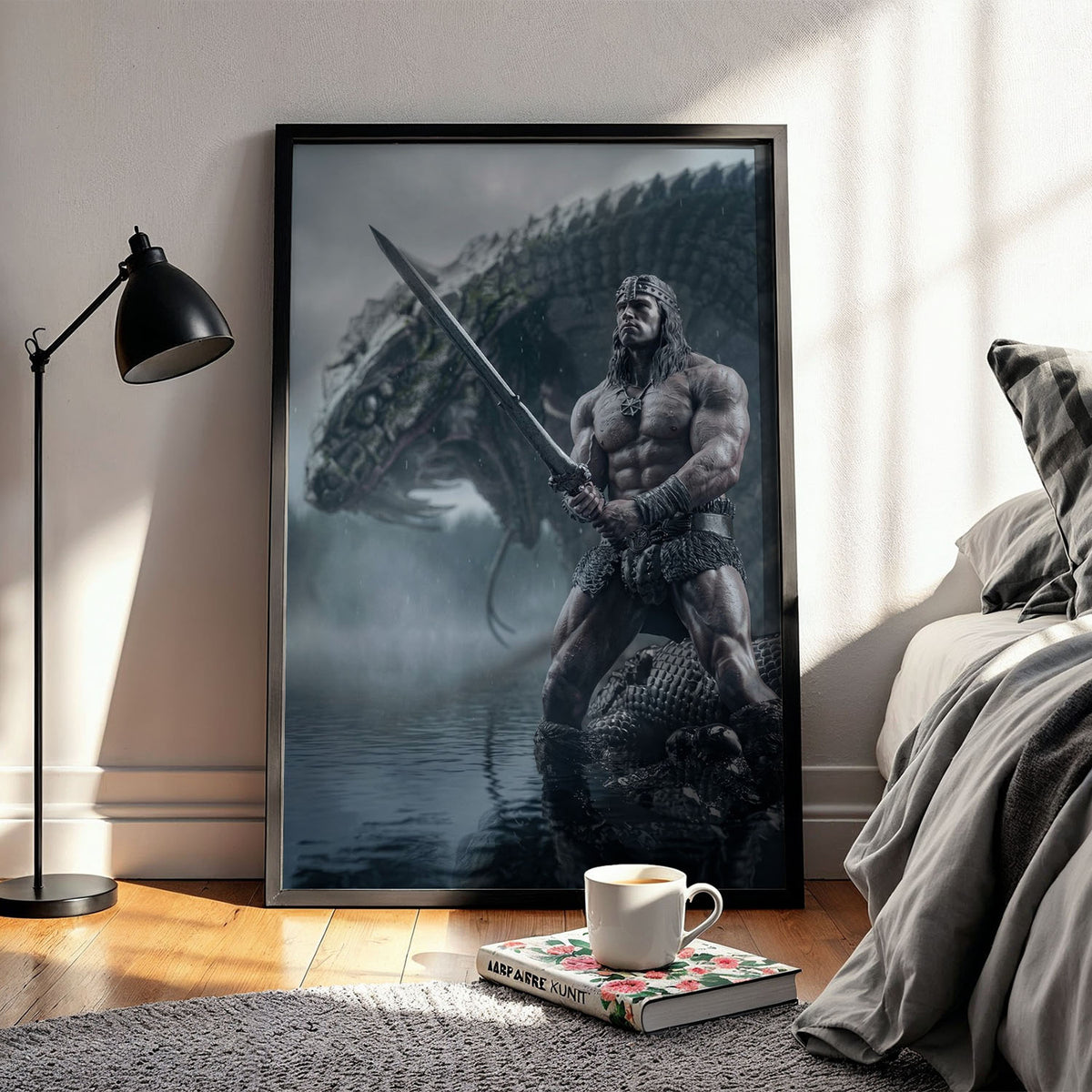 Flex Designs Poster Conan the Barbarian Textless 11 x 17" Home Goods - Movie 1982 Movie Poster