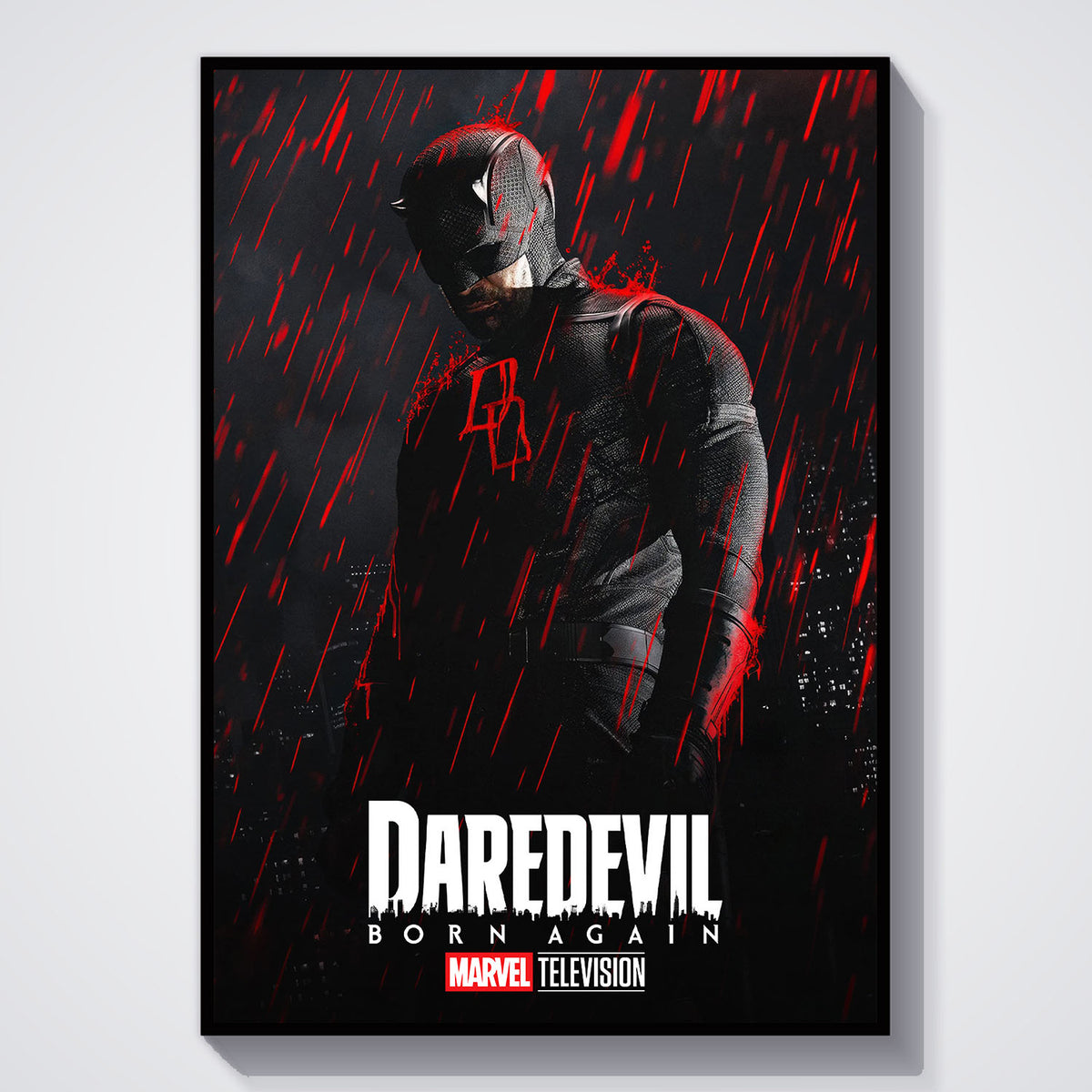 Flex Designs Poster Daredevil Born Again Theatrical 11 x 17" Home Goods - TV Show 2025 TV Show Poster