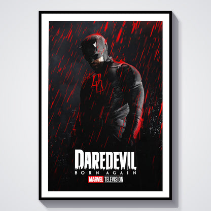 Flex Designs Poster Daredevil Born Again Theatrical 5 x 7" Home Goods - TV Show 2025 TV Show Poster