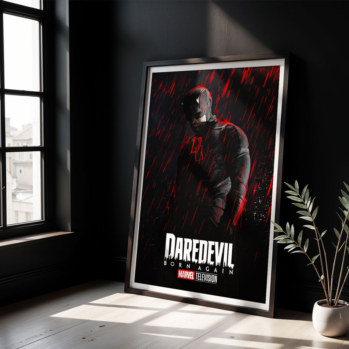 Flex Designs Poster Daredevil Born Again Theatrical 5 x 7" Home Goods - TV Show 2025 TV Show Poster