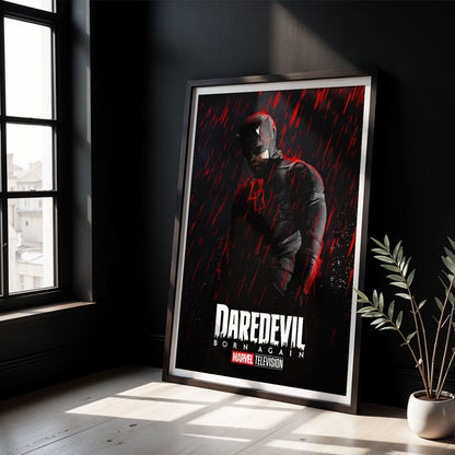 Flex Designs Poster Daredevil Born Again Theatrical 5 x 7" Home Goods - TV Show 2025 TV Show Poster