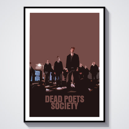 Flex Designs Poster Dead Poets Society 5 x 7" Home Goods - Movie 1989 Movie Poster