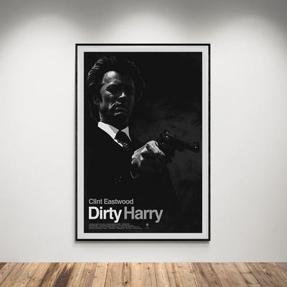 Flex Designs Poster Dirty Harry 5 x 7" Home Goods - Movie 1971 Movie Poster