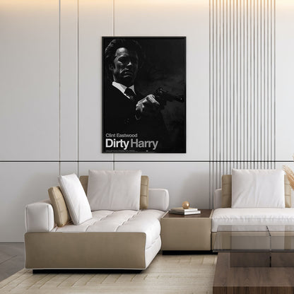 Flex Designs Poster Dirty Harry 11 x 17" Home Goods - Movie 1971 Movie Poster