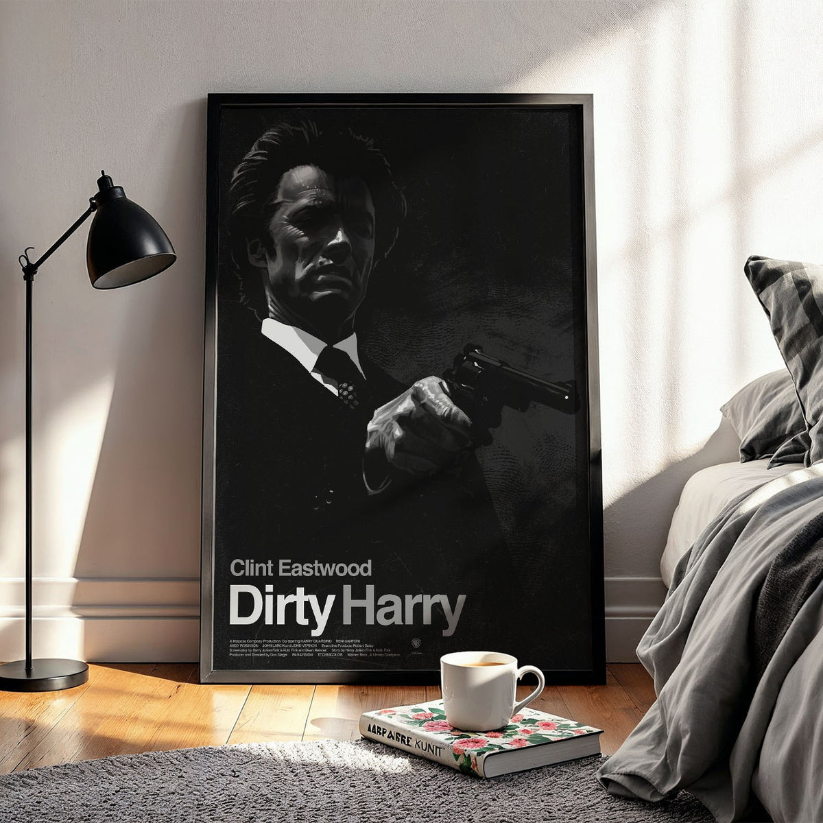 Flex Designs Poster Dirty Harry 11 x 17" Home Goods - Movie 1971 Movie Poster