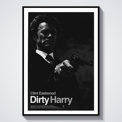 Flex Designs Poster Dirty Harry 5 x 7" Home Goods - Movie 1971 Movie Poster