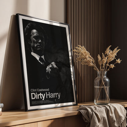Flex Designs Poster Dirty Harry 11 x 17" Home Goods - Movie 1971 Movie Poster