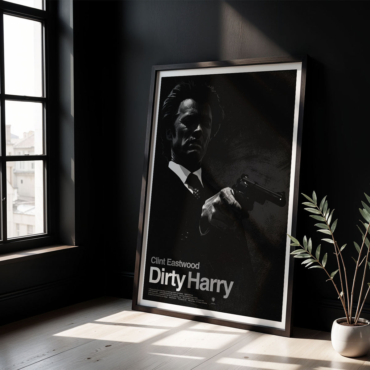 Flex Designs Poster Dirty Harry 5 x 7" Home Goods - Movie 1971 Movie Poster