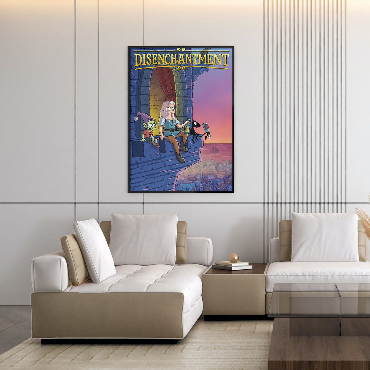 Flex Designs Poster Disenchantment 11 x 17" Home Goods - TV Show 2018 TV Show Poster