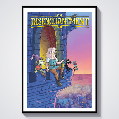 Flex Designs Poster Disenchantment 5 x 7" Home Goods - TV Show 2018 TV Show Poster