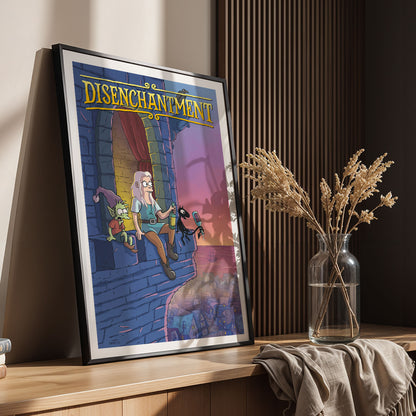 Flex Designs Poster Disenchantment 11 x 17" Home Goods - TV Show 2018 TV Show Poster